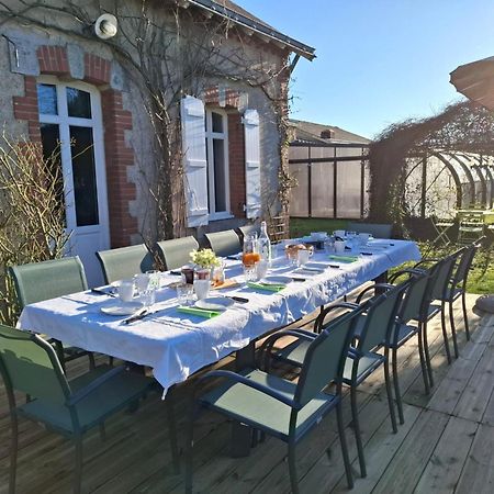 Gite Familial Avec Piscine Chauffee A Lege - Fr-1-306-1296 Exterior foto